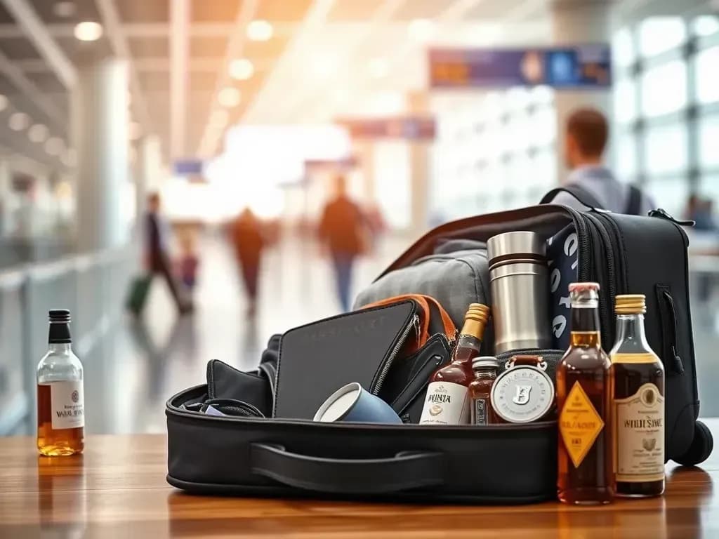 Alkohol w bagażu podręcznym: Zasady przewozu w samolocie Alkohol w bagażu podręcznym: Zasady przewozu w samolocie