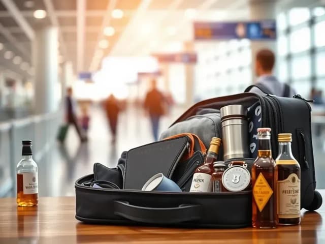 Alkohol w bagażu podręcznym: Zasady przewozu w samolocie Alkohol w bagażu podręcznym: Zasady przewozu w samolocie